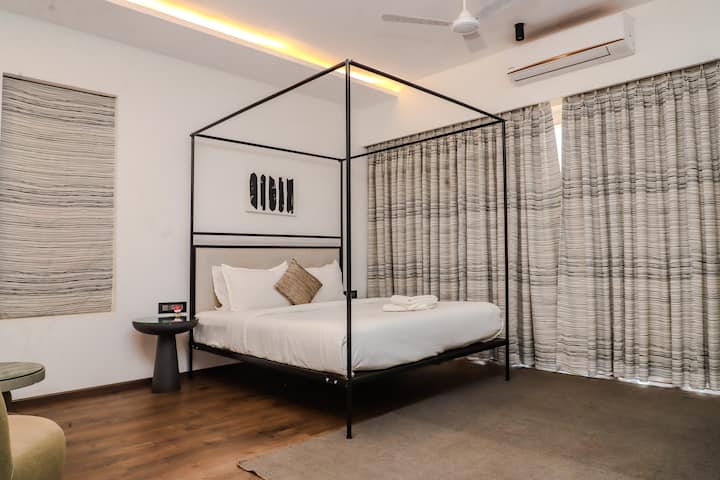 Cozy and Stylish Bedroom with Premium Finishes.