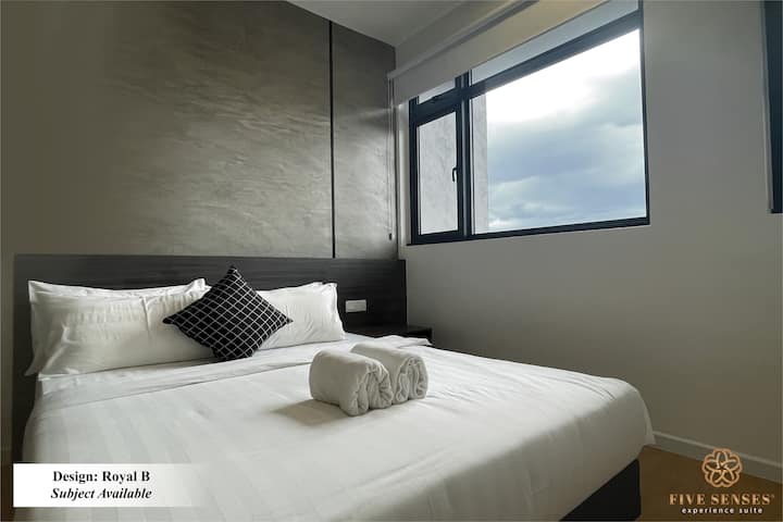 Tip B – Royal 2 Bedroom · Chambers Staycation Serviced Apartment Nearby PWTC