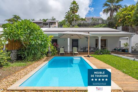 Villa with pool and ocean view