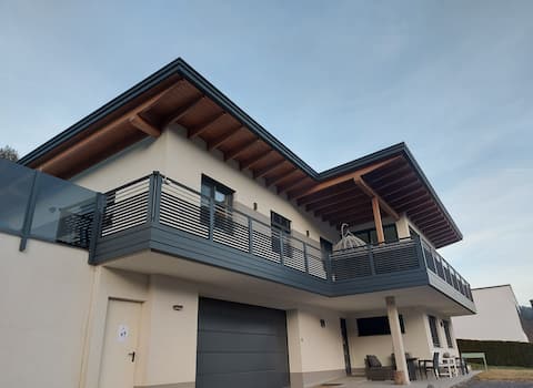 Villa with mountain view