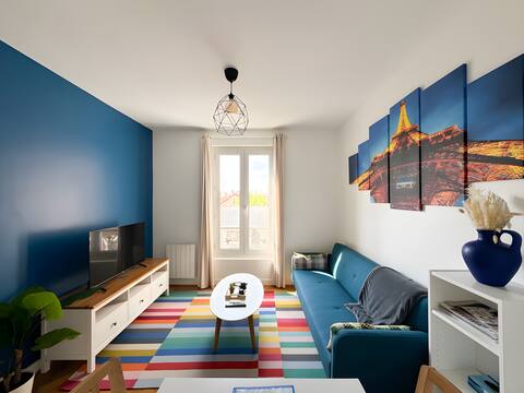 The Blue Oasis - Appartement à Asnières-sur-Seine