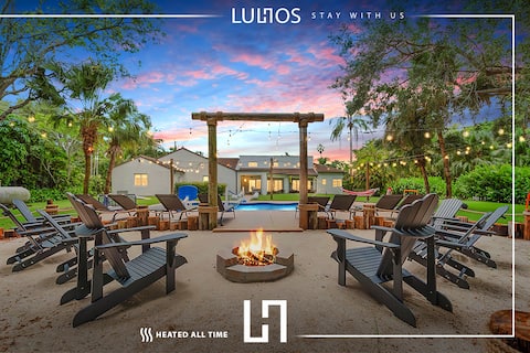 Two homes: 13BR Heated Pool, Golf & Sport Park