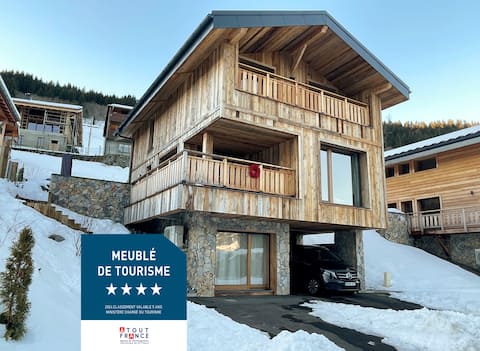 Modern chalet, beautiful mountain view, Morzine