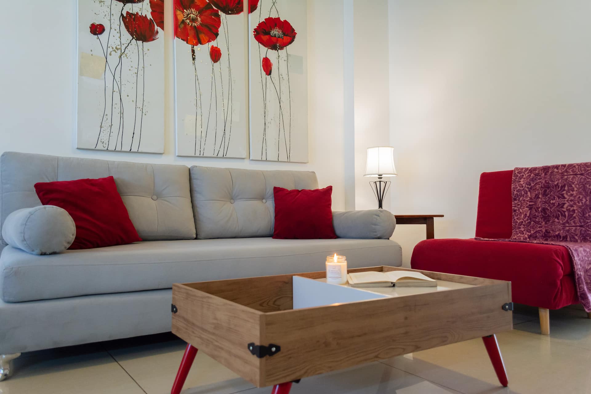 Departamento de 2 ambientes con balcón y parrilla en Palermo