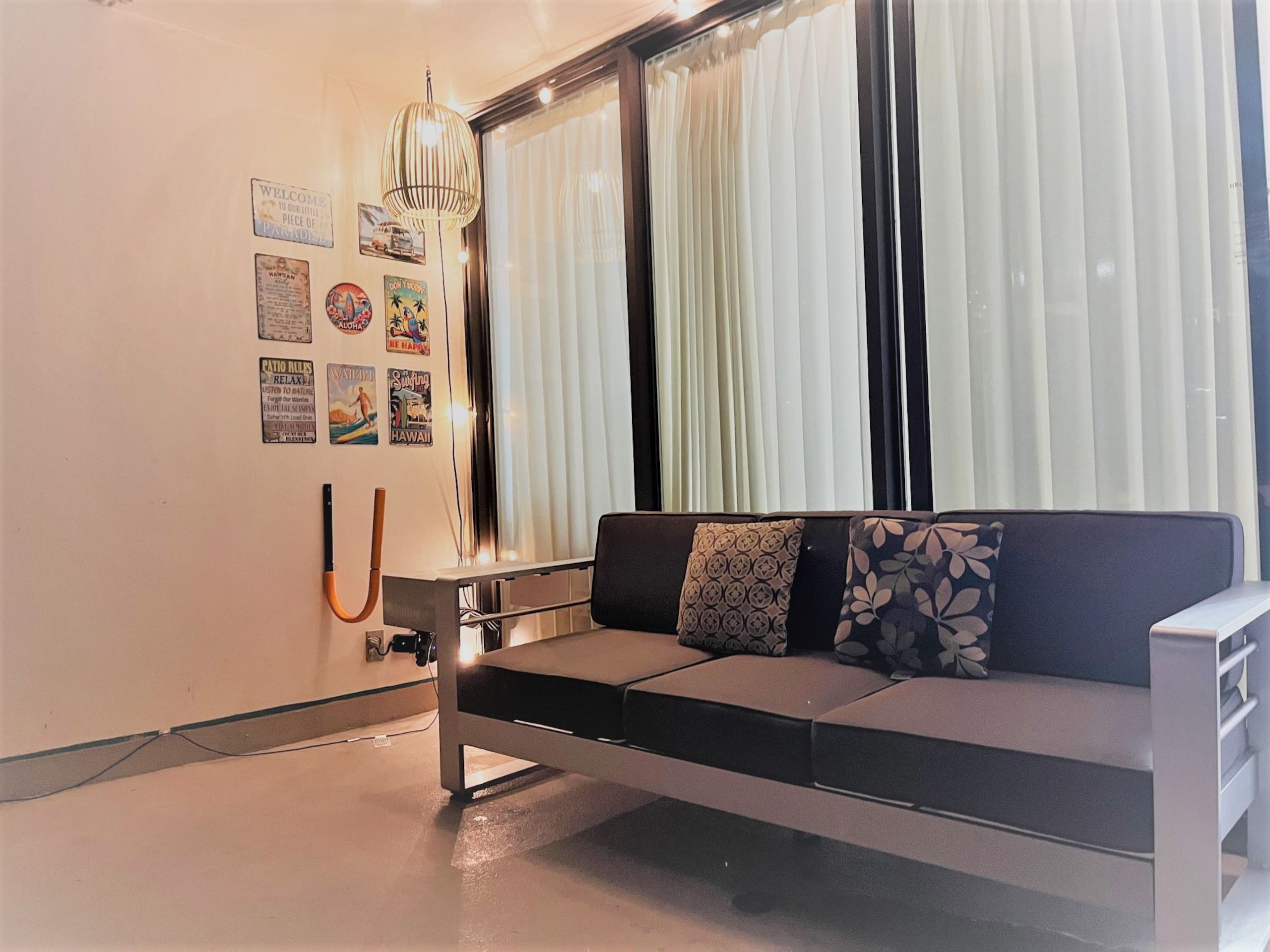 Huge patio | Modern | Washer | Free park | 5'Beach - Image 39