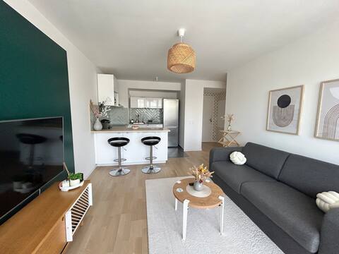 Top performing Airbnb: Elegant Minimalist Apartment (~ Paris / Disney) in Noisy Le Grand
