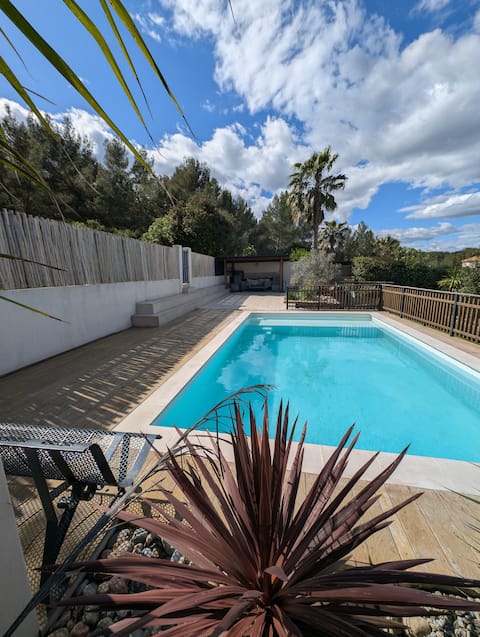 Pool, Garden & Quiet 5 minutes from Montpellier