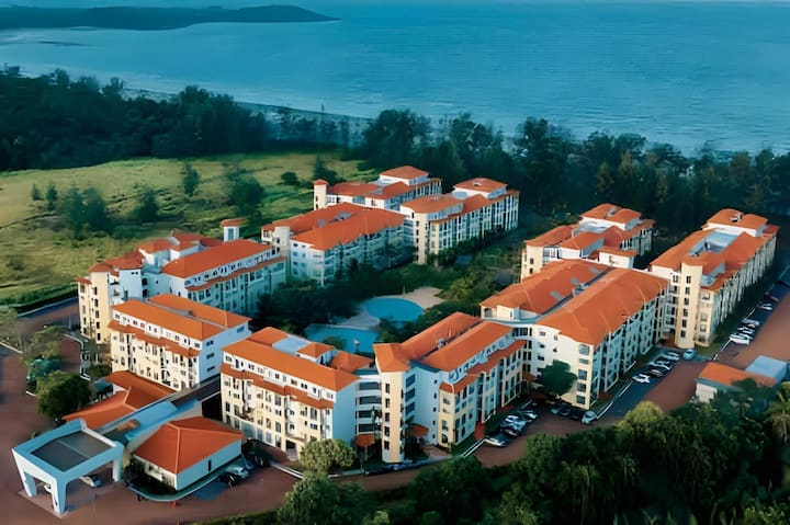 Desaru Beach Family Suite 5g Wifi Netflix D3a13 - Bandar Penawar