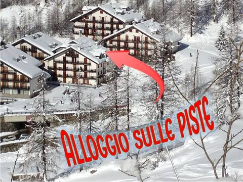 Accommodation on the slopes in Stafal-Gressoney
