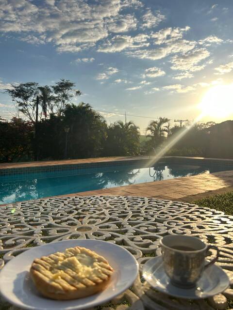 Chacara 10 minutos Betel e park  aquatico 2 km