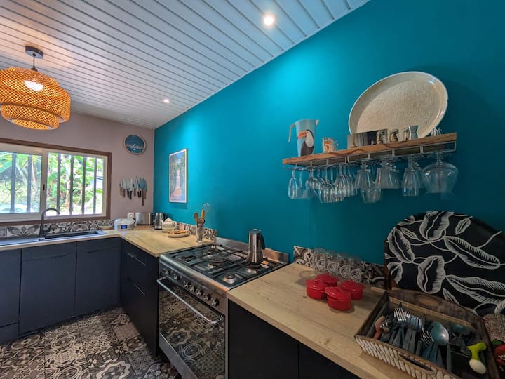 Chambre Villa Piscine - Guyane française