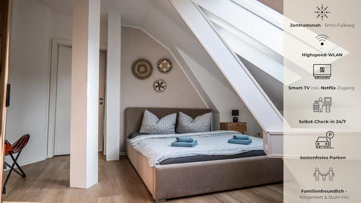 Stylische Altstadtwohnung - Netflix - Smart Tv - Erfurt