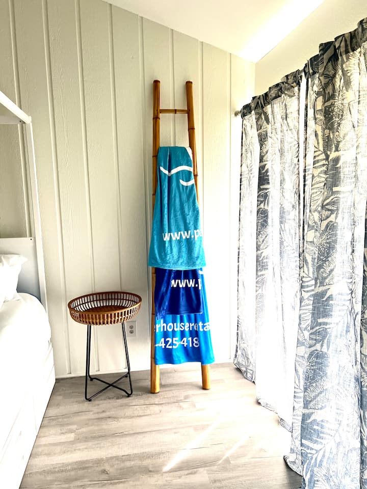 Transform your outdoor relaxation with our custom-designed outdoor blankets. Crafted for both comfort and warmth these blankets are the perfect addition to our deck, providing a cozy experience under the stars or enjoying a peaceful afternoon.