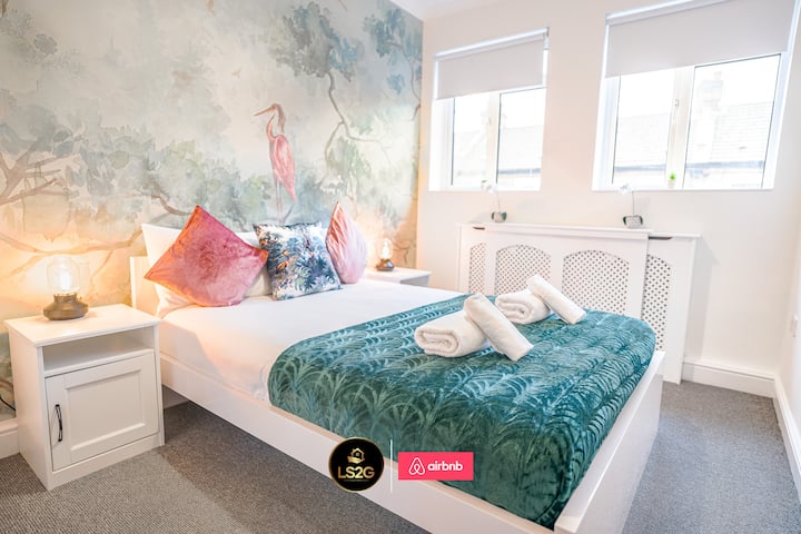 غرفة نوم في LS2G أماكن إقامة قصيرة ومزودة بالخدمات