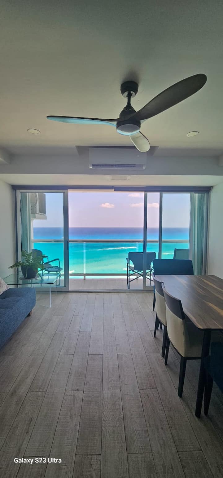 Penthhouse  8th Flor Facing The Blue Caribbean Sea - Cancún