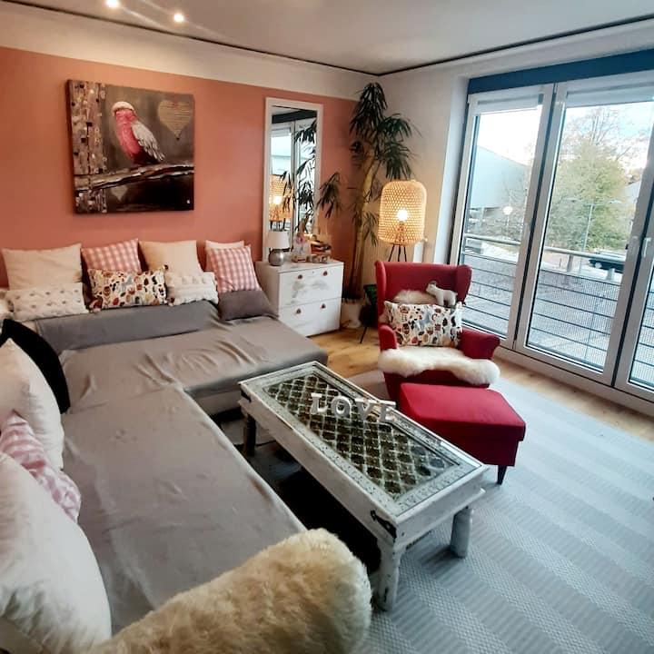 Loft Vor Den Toren Münchens Mit 2 Doppelbetten - Eching