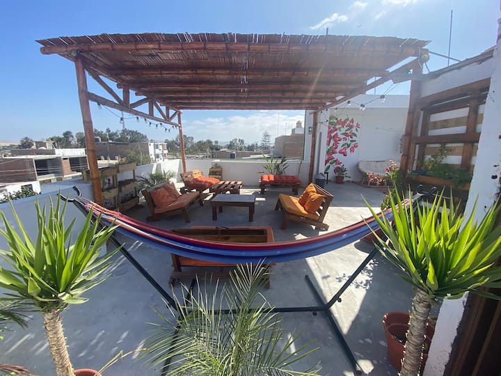 Habitación Matrimonial C/ Balcón - Paracas