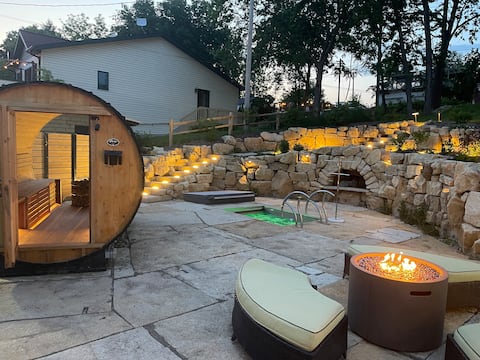 Riverview Respite- Sauna and Hot Tub