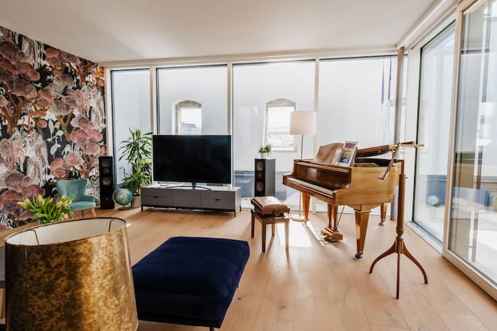 Luxus Penthouse Mit Panoramablick - 巴德伊舍