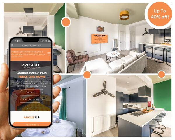 Spitfire with Free Parking by Prescott Apartments