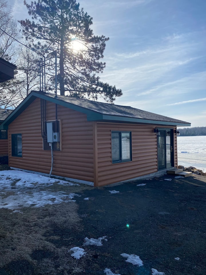 Cabin on Fish Lake with a view Cabins for Rent in Duluth, Minnesota