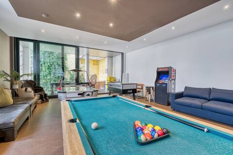 BH)330m2 Villa for Groups GameRoom+Jacuzzi+Terrace