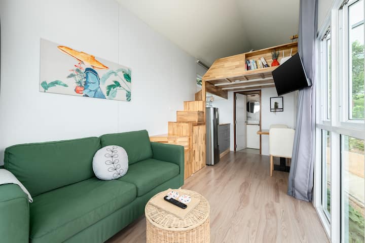 Seaside Private Tiny House With Beach Access Th1 - Ko Samui
