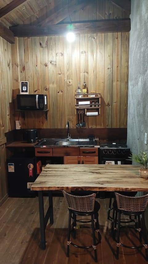 Imóvel de sucesso: Family Cabin: Nature, Fireplace and Breakfast em Anitápolis