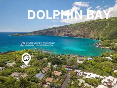 Captain Cook Main House, Walkable beach, H6A