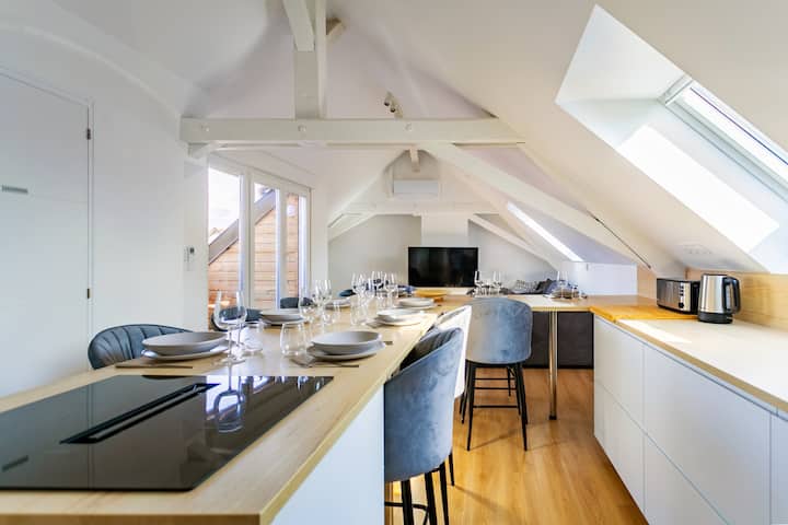 Beautiful duplex close to the center of Strasbourg.
