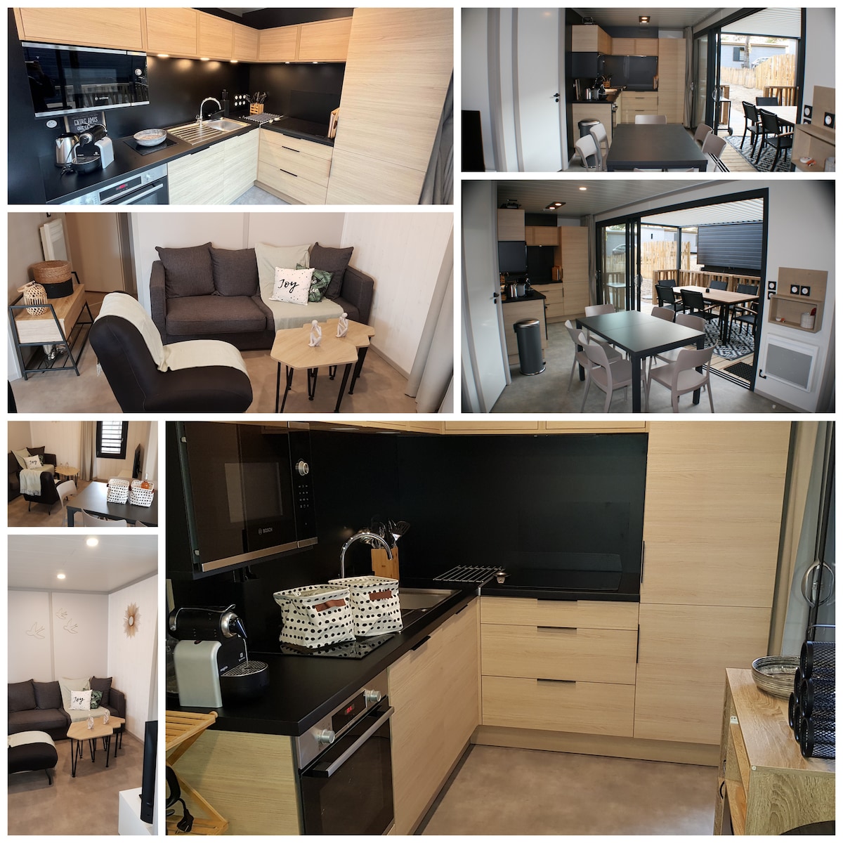 Anuncio de Airbnb popular: Contemporary seaside cottage, heated pool en Jullouville