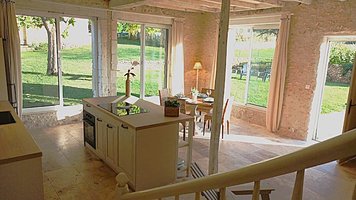 Cottage Brantôme Piscine Tennis Château Monciaux - Dordogne