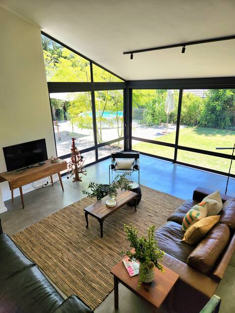Secure modern home
