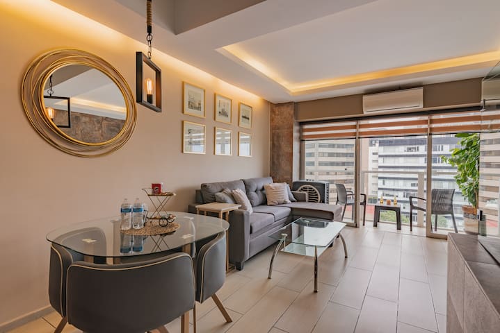 COZY & Safe! A/C 2-floor 500Mbps Pool Gym Condesa