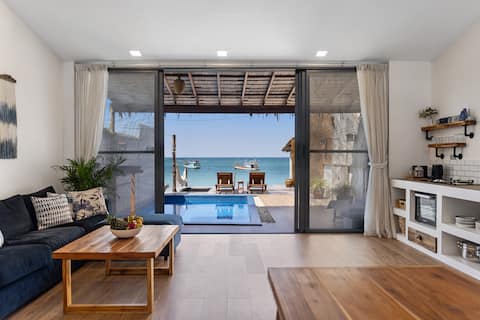 SeaSalt β Private Beachfront Pool Villa (2bedroom)