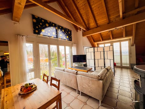 Attic near the airport