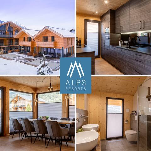 Chalet # 6a with sauna & pool for 10 people