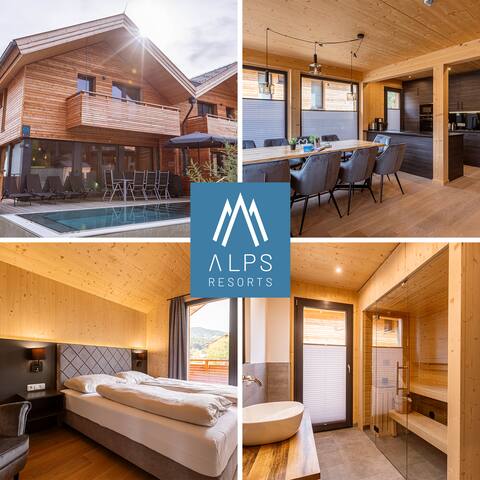 Chalet # 6a with sauna & pool for 10 people