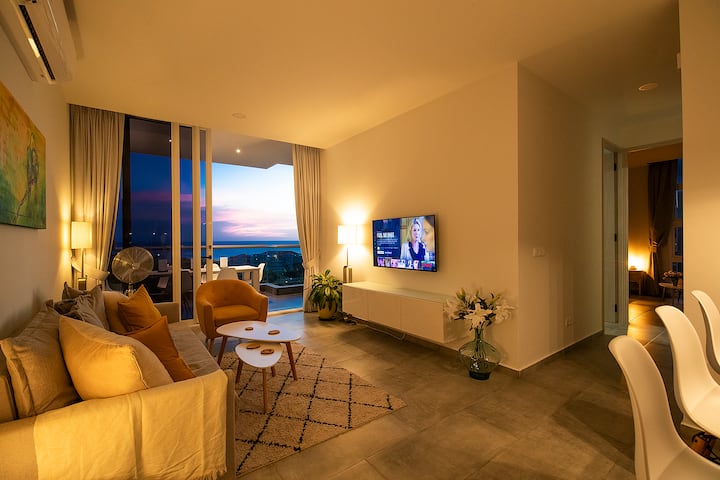 Luxury Apt. W/ Spectacular Views - 퀴라소