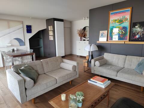 Apartment with rooftop