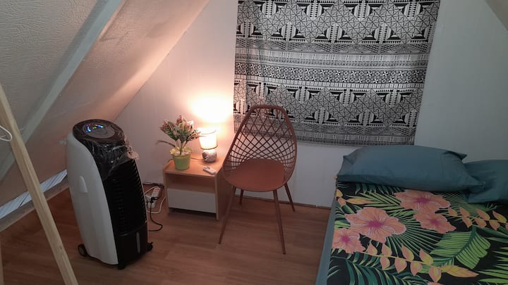 วิวด้านหน้าห้องนอน Kahaia ฝั่งลากูน