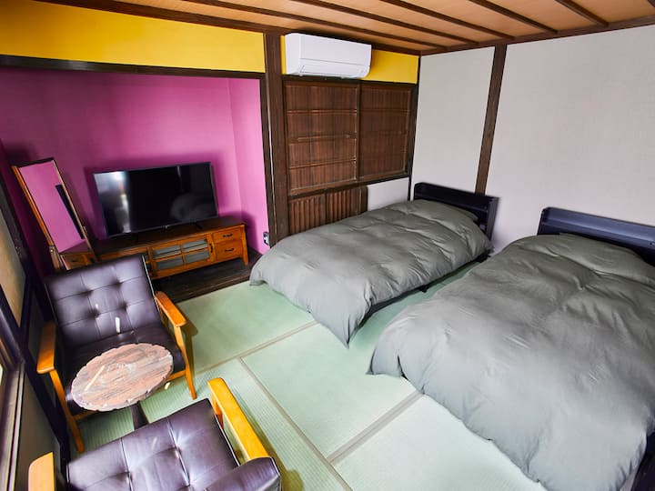 [Стая Meiji/отделна стая/легло] 6 стая с татами и стая на пода