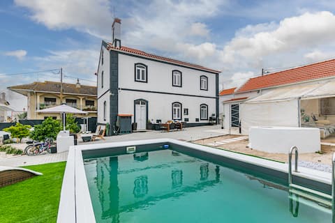 Casa completa 10 pax com piscina e barbecue