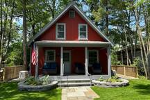 Cozy Red Cottage on Robinson Pond rental in Copake