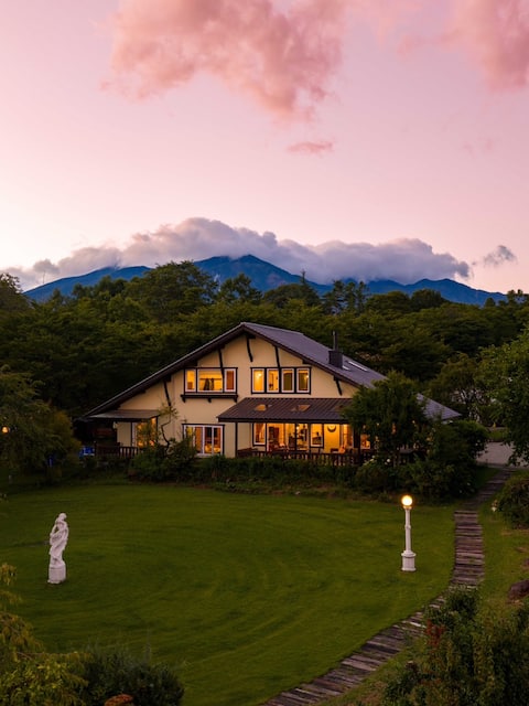 Mt Fuji View| Outdoor Bath | Sauna | BBQ | Dog OK