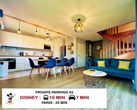 Family Duplex Disney / Parking x 2
