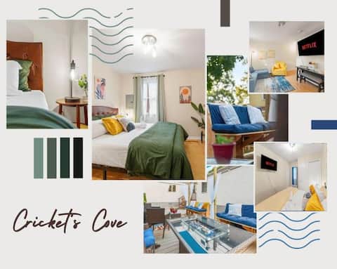Cozy 2BR Guesthouse Retreat Near Philly