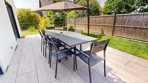 Spacious house 100 m2 garden near Strasbourg