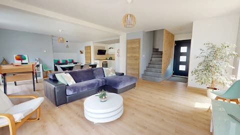 Spacious house 100 m2 garden near Strasbourg