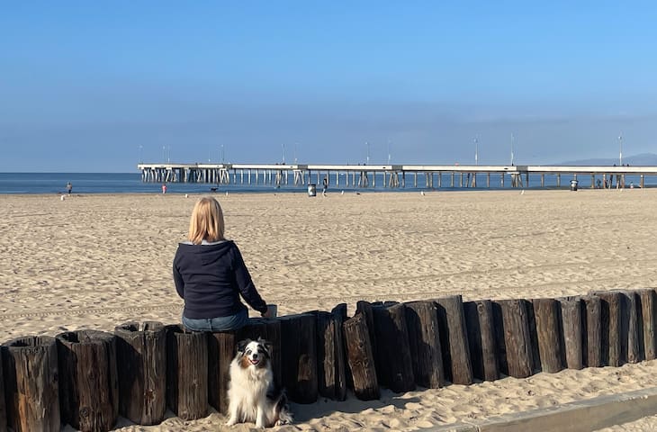 Venice Beach Pier 3 BR Condo 100 Steps to the Sand